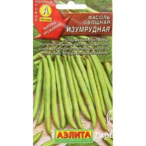 Фасоль Изумрудная цп 5 г Семена Аэлита 40₽