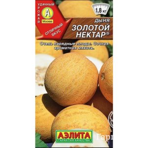 Дыня Золотой нектар 1 г цп Семена Аэлита 32₽
