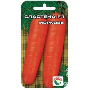Морковь Сластена Сибирико 2 г ц/п, Семена Сибирский сад