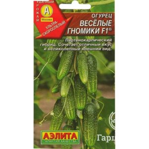 Огурец Веселые гномики F1 цп 10шт Семена Аэлита 69₽