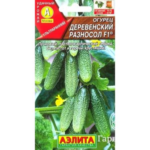 Огурец Деревенский разносол F1 цп 10шт Семеан Аэлита 63₽