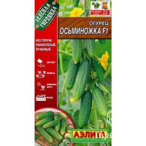 Огурец Осьминожка F1 цп 10шт Семена Аэлита 47₽