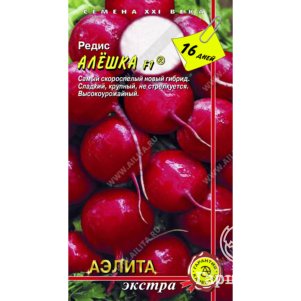 Редис Алешка F1 цп 1 г Семена Аэлита 37₽