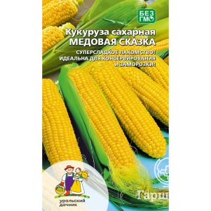 

Кукуруза Медовая сказка сахарная ц/п Уральский дачник 5 г, Семена Марс