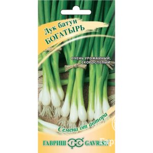 Лук на зелень Богатырь автор цп 05 г Семена Гавриш 45₽