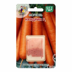 Морковь (Драже) Нандрин F1 ц/п Уральский дачник 150 шт, Семена Марс