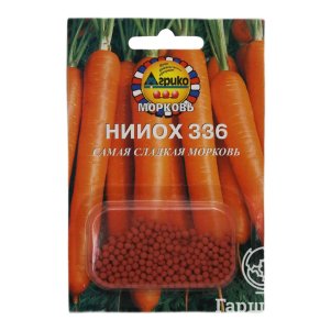 Морковь (Драже) НИИОХ 336 300 шт, Семена Агрико