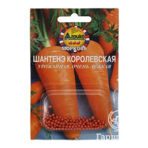 Морковь Драже Шантенэ королевская 100 шт Семена Агрико 39₽