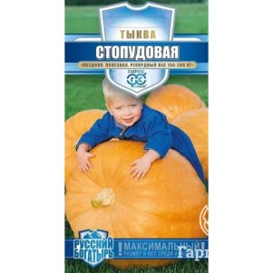 Тыква Стопудовая серия Русский богатырь цп 10 г Семена Гавриш 47₽