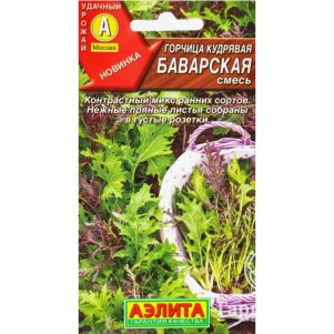 Горчица Баварская кудрявая смесь цп 05 г Семена Аэлита 34₽