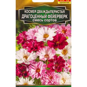 

Космея Драгоценный фейерверк смесь сортов ц/п 0,1 г, Семена Аэлита