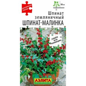 Шпинат Шпинат-малинка земляничный цп 005 г Семена Аэлита 34₽