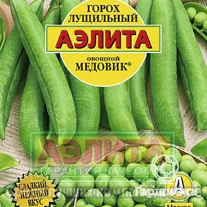 

Горох Медовик 25 г, Семена Аэлита
