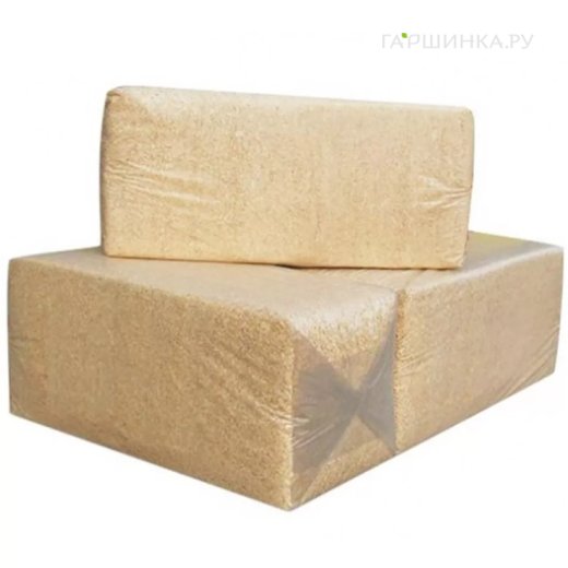 Опилки в брикете 17кг